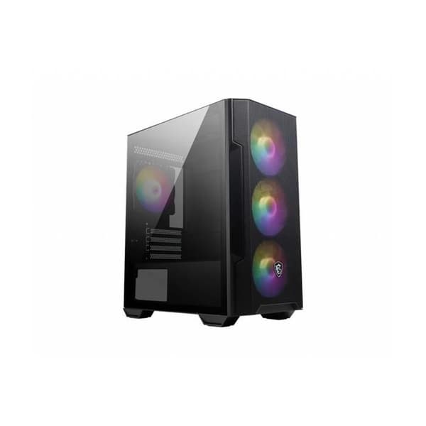 MSI MAG FORGE M100R CENTRAL UNIT MIDI TOWER SVART, TRANSPARENT 306-7G Svart, Transparent