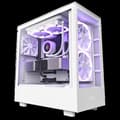 Miniatyrbild 4 av 6: PC-chassi - NZXT - H5 Elite - Vit - Härdat glas - Integrerad RGB - Optimerad prestanda