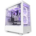 Miniatyrbild 2 av 6: PC-chassi - NZXT - H5 Elite - Vit - Härdat glas - Integrerad RGB - Optimerad prestanda