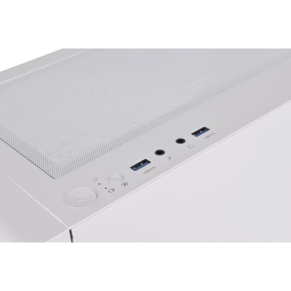 PC-fodral - THERMALTAKE - View 200 TG ARGB Snow (Vit) - Medium tower - ATX-format