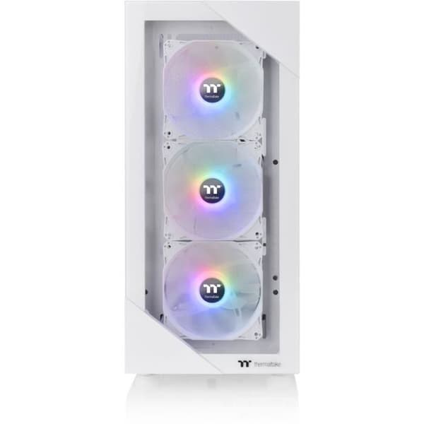 PC-fodral - THERMALTAKE - View 200 TG ARGB Snow (Vit) - Medium tower - ATX-format