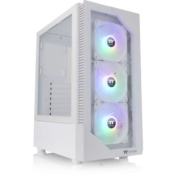 PC-fodral - THERMALTAKE - View 200 TG ARGB Snow (Vit) - Medium tower - ATX-format Vit