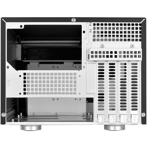 SilverStone SST-SG12B - Sugo Micro ATX Cube datorfodral, svart