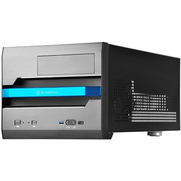 SilverStone SST-SG12B - Sugo Micro ATX Cube datorfodral, svart Svart