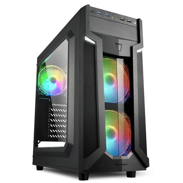 Sharkoon VG6-W RGB Gaming PC-fodral - VG6-W RGB