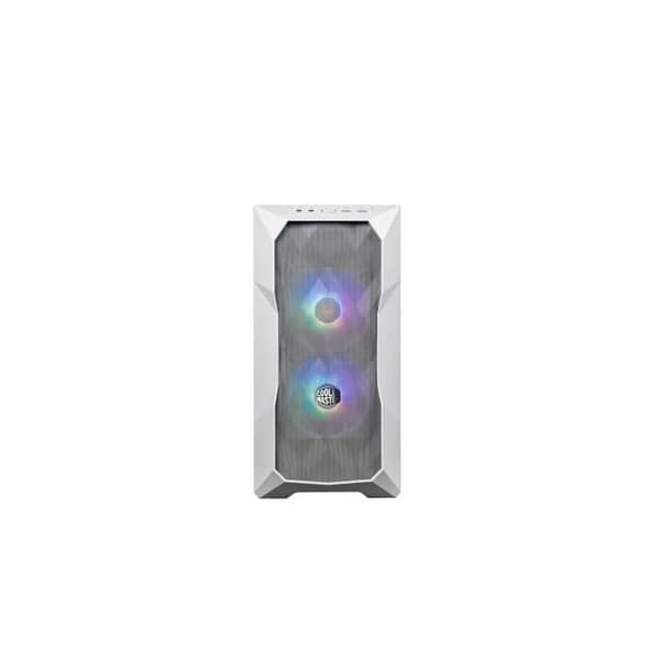 PC-spelfodral - COOLER MASTER - TD300 Mesh White - ARGB - mATX (TD300-WGNN-S00) Vit