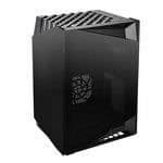 PC-chassi - SilverStone - Lucid LD03 - Mini-torn - Härdat glas - Svart