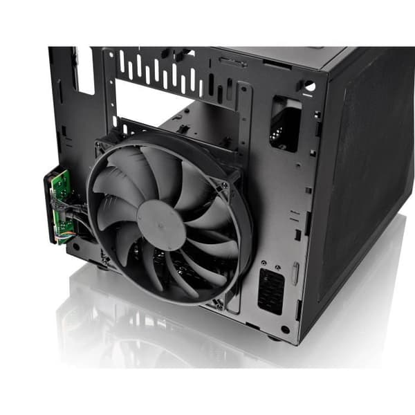 THERMALTAKE PC CASE Core V21 - Svart - Härdat glas - Micro ATX-format
