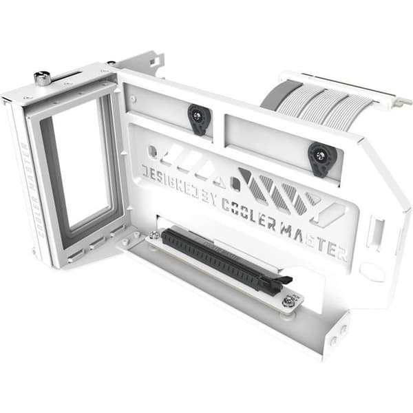 Vertikal grafikkortshållare - COOLER MASTER - Kit V3 vit - PCIe 4.0
