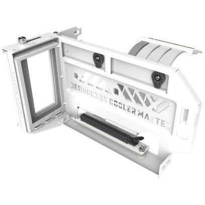 Vertikal grafikkortshållare - COOLER MASTER - Kit V3 vit - PCIe 4.0