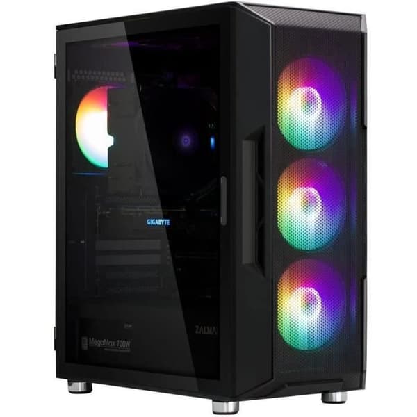 PC-fodral utan strömförsörjning - ZALMAN i3 NEO (Svart) - Medium tower - ATX-format