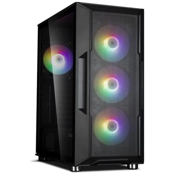 PC-fodral utan strömförsörjning - ZALMAN i3 NEO (Svart) - Medium tower - ATX-format Svart