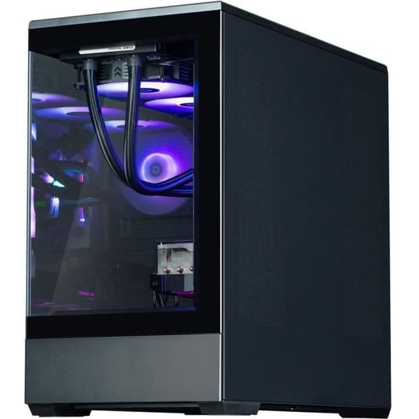 PC-fodral utan strömförsörjning - ZALMAN P30 (svart) - Minitorn - Micro-ATX - ARGB-fläktar