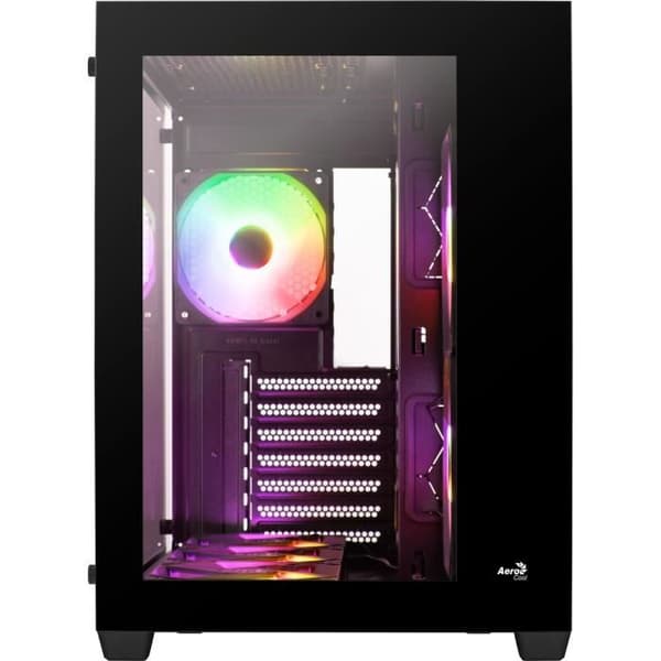 PC-fodral - AEROCOOL - Dryft G v2 (svart) - Cube - ATX-format - Utan strömförsörjning