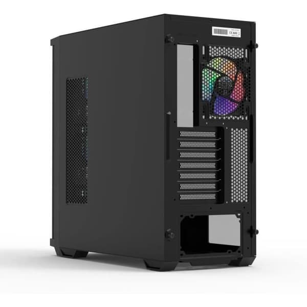 Zalman Z10 Plus PC-fodral - Mid Tower ATX - Svart - 7 interna fack - 4 expansionsplatser