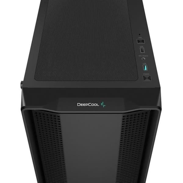 PC-fodral - DEEPCOOL - CC560 ARGB V2 (svart) - Medium tower - ATX-format - Optimerad luftcirkulation