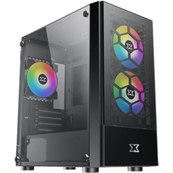 XIGMATEK Oreo (Svart) - Fodral utan strömförsörjning - Minitorn - M-ATX-format