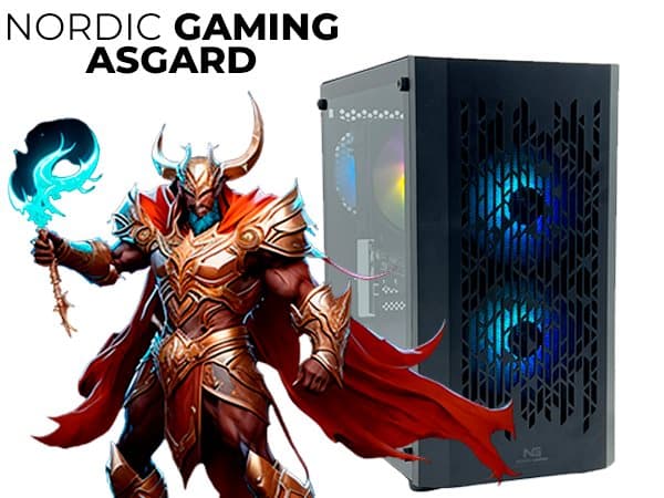 Nordic Gaming Asgard Balder Gaming PC – Ryzen 5 8GB GFX Onboard 500GB
