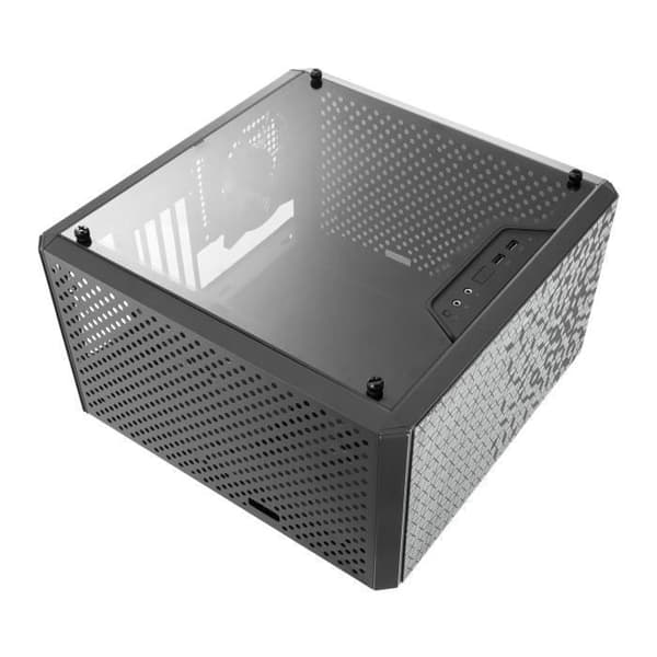 COOLER MASTER LTD PC CASE MasterBox Q300L - Svart - Härdat glas - Micro ATX-format (MCB-Q300L-KANN-S00)