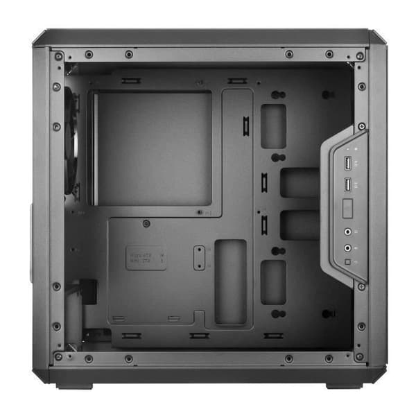 COOLER MASTER LTD PC CASE MasterBox Q300L - Svart - Härdat glas - Micro ATX-format (MCB-Q300L-KANN-S00)