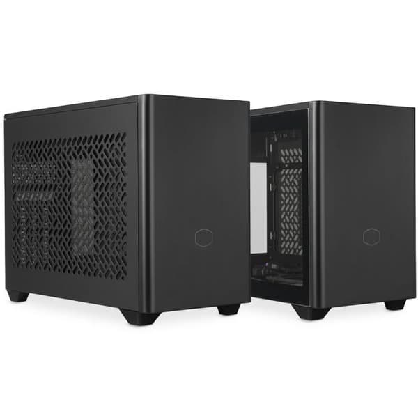 Cooler Master MasterBox NR200P V2 Mini ITX-fodral - Glassidopanel, Vertikal GPU-layout, PCIe 4.0 x16 Riser-kabel,