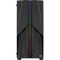 Miniatyrbild 4 av 4: aerocool atx mid tower fall aerocool mecha-g v1 rgb med glaspanel (svart)