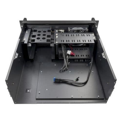 TooQ RACK-406N-USB3 19" 4U ATX-fodral Svart