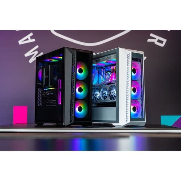Spelfodral - COOLER MASTER - MasterBox MB520 - Fram i glas - ARGB - 3x120mm