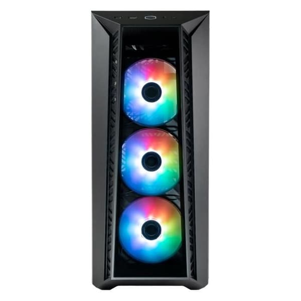 Spelfodral - COOLER MASTER - MasterBox MB520 - Fram i glas - ARGB - 3x120mm Svart