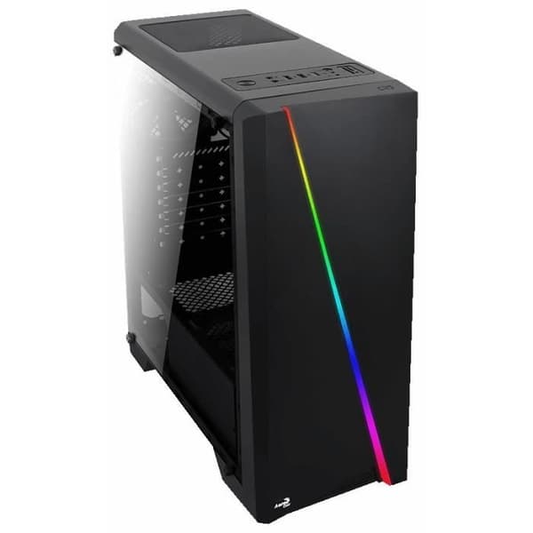 AEROCOOL PC CASE Cylon - Svart - Akryl - ATX-format (ACCM-PV10012.11)