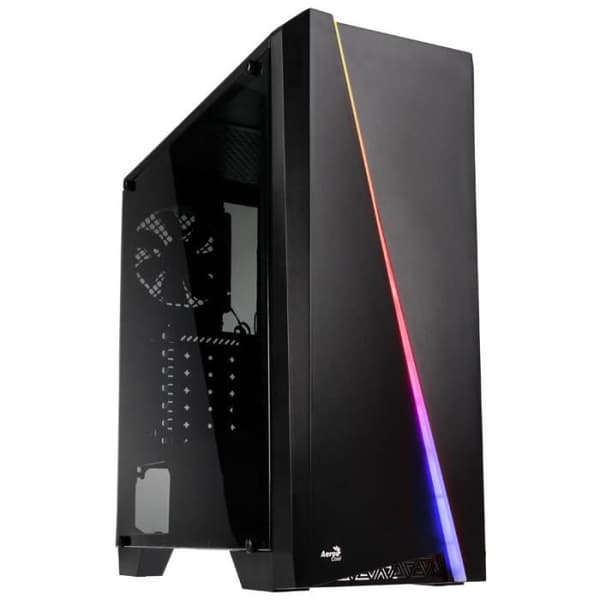 AEROCOOL PC CASE Cylon - Svart - Akryl - ATX-format (ACCM-PV10012.11)