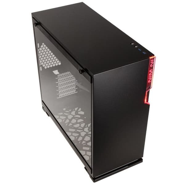 IN WIN 101 Black Case - Tower - ATX - Sidofönster - Effektiv kylning