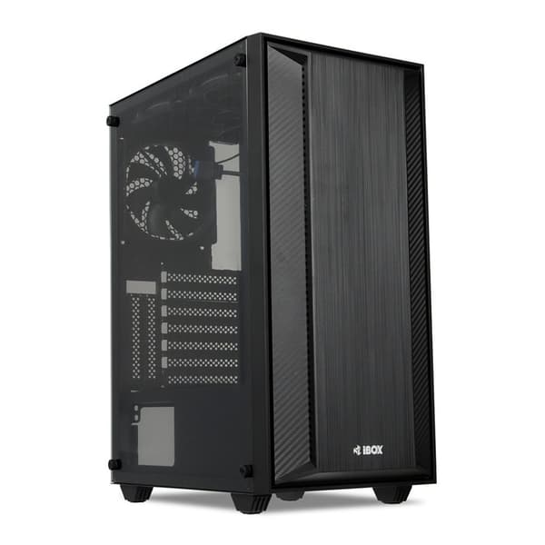 iBox CETUS 906 Midi Tower Svart