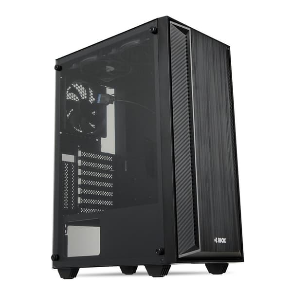 iBox CETUS 906 Midi Tower Svart