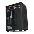 Miniatyrbild 1 av 11: iBox CETUS 906 Midi Tower Svart