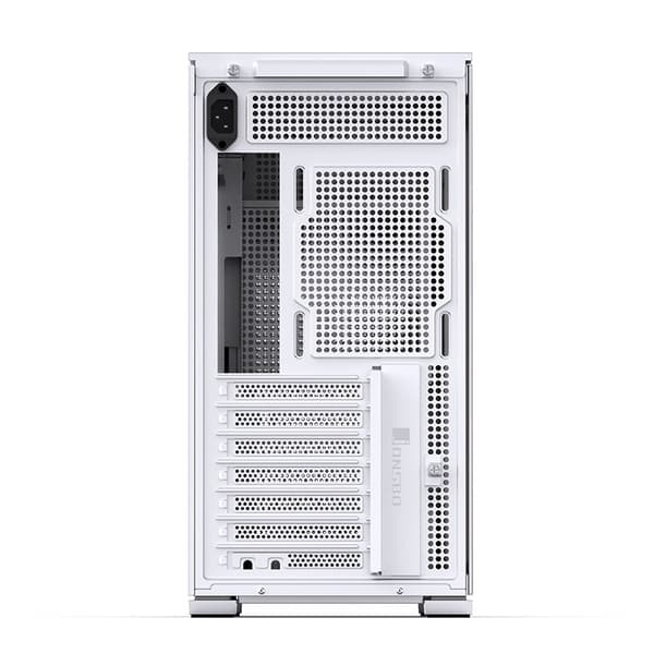 Jonsbo D41 MESH Screen ATX-chassi, härdat glas - vit