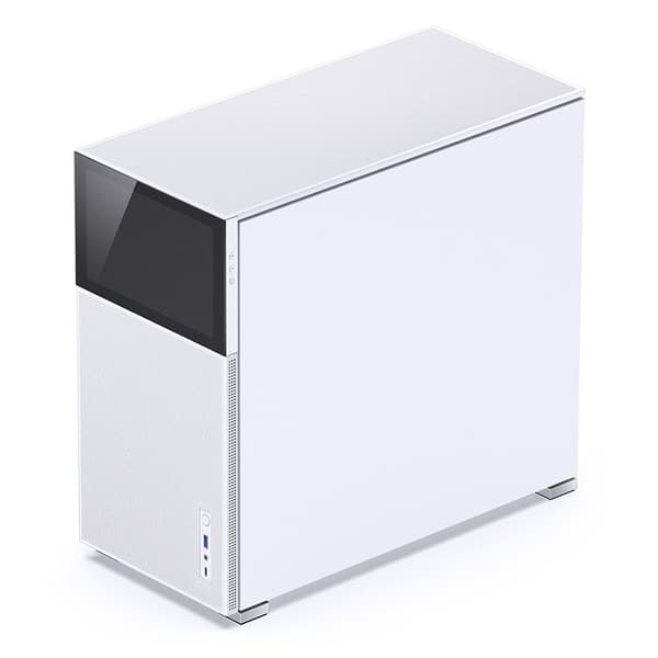 Jonsbo D41 MESH Screen ATX-chassi, härdat glas - vit