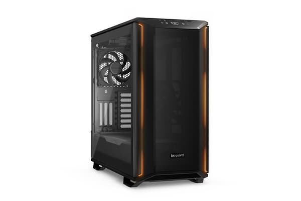 OBUDOWA VÆR STILLE! Dark Base 701 Sort