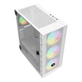 Miniatyrbild 5 av 8: SAVIO Raptor White X1 ARGB Glas/Mesh Vitt Datorchassi