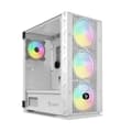 Miniatyrbild 1 av 8: SAVIO Raptor White X1 ARGB Glas/Mesh Vitt Datorchassi