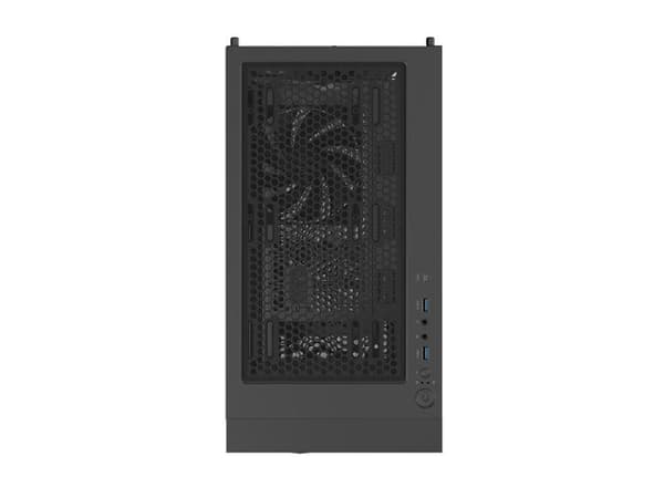 GENESIS DIAXID 605F MIDI TOWER CASIET MED USB-C VINDUE SORT