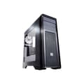 Miniatyrbild 1 av 5: NOX Hummer ZX Black ATX Midi Tower PC-fodral utan strömförsörjning - 5 interna fack - 2 USB 2.0-portar