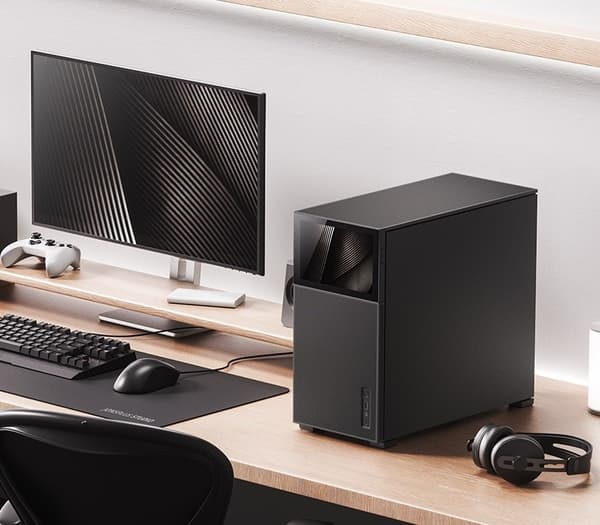 Jonsbo D41 MESH Skärm ATX härdat glas - svart