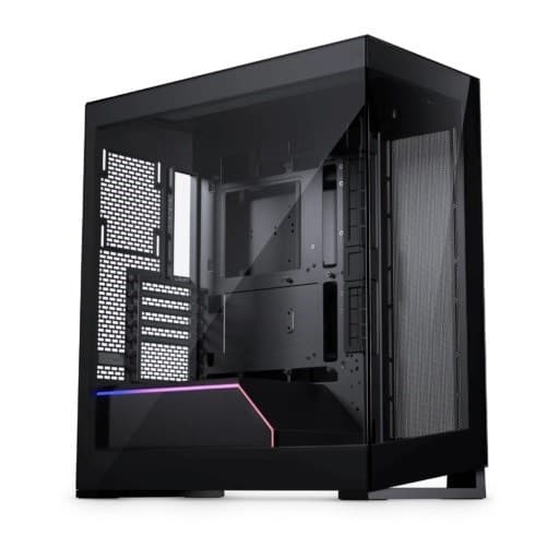 PHANTEKS NV-Serie NV5 MK2 hærdet glas, DRGB - satinsort Sort