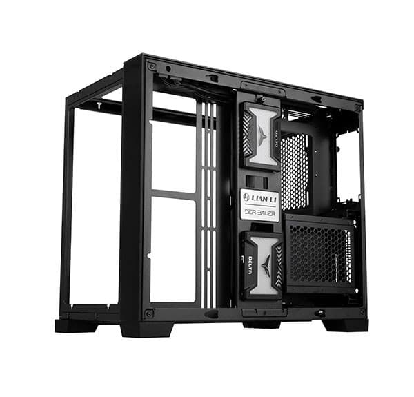LIAN LI O11 DYNAMIC MINI-PC Minitorn O11D Mini-X Svart