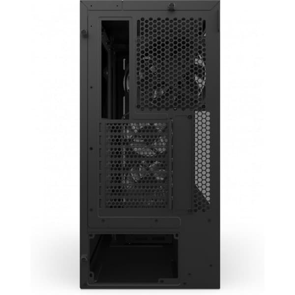 NZXT H5 Flow RGB (2024) ATX-chassis med vindue, sort