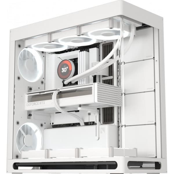 HAVN HS 420 E-ATX-chassis, hvid Hvid