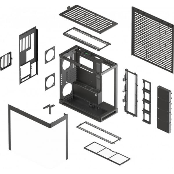 HAVN HS 420 E-ATX-chassis, sort