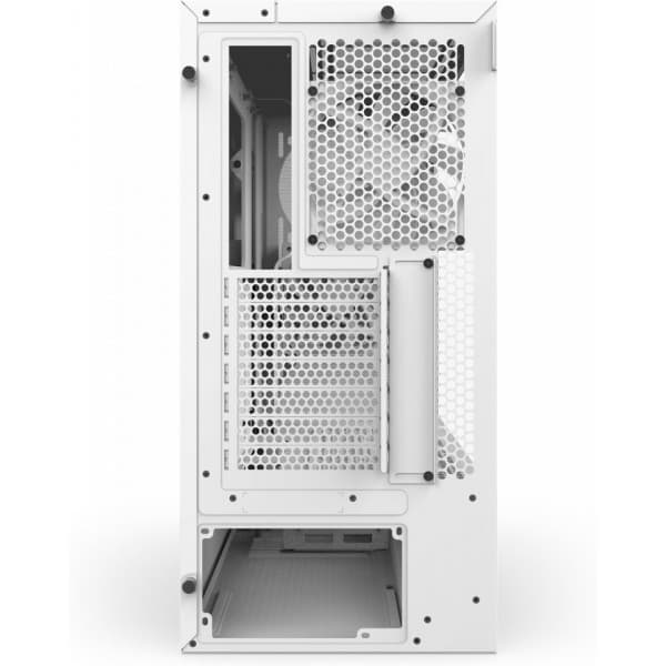 NZXT H5 Flow (2024) ATX-chassi med fönster, vit