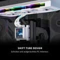 Miniatyrbild 2 av 3: PC-chassi - LIANLI - HydroShift LCD 360 TL ARGB - Vit - Modern design - Tur.
